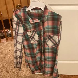 Flannel shirt.